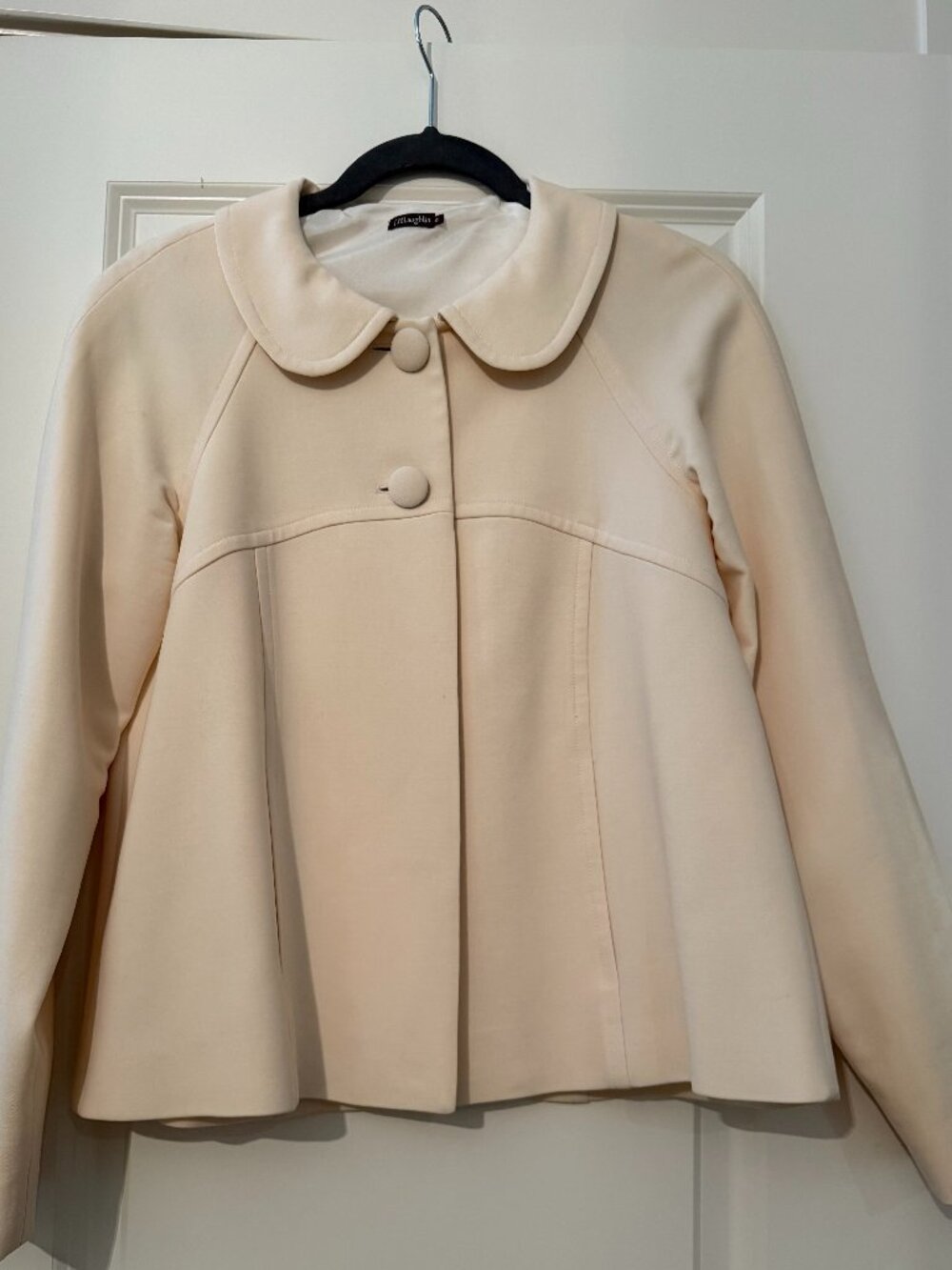 J. McLaughlin Cream Jacket M